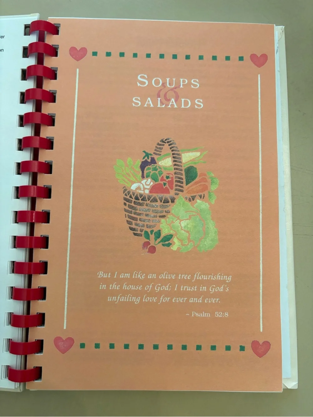 Taste & See St. Mark's EYC Cookbook - White Cover with Red Spiral